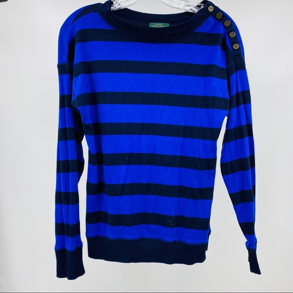 Lauren Ralph Lauren Striped Sweater - Picture 2 of 4